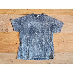 Aero Tech Cyclewear Bicycling Gray White Cotton T-Shirt Sz L-XL? 80s/90s